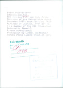 Dutch Politicians: ANDRIES van AGT OPS - Vintage Photograph