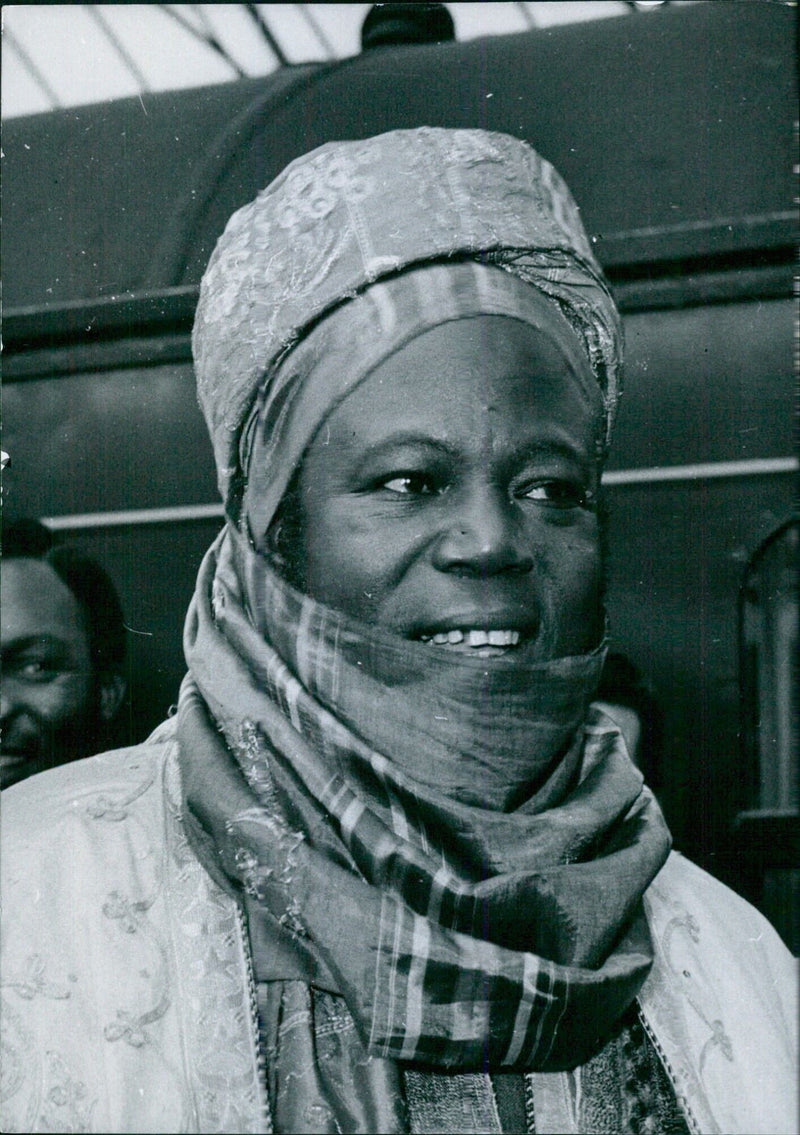 HON. ALHAJI AHMADU. C.B.E., M.H.A.. THE SARDAUNA OF SOKOTO Premier of the Northern Region of Nigeria. - Vintage Photograph