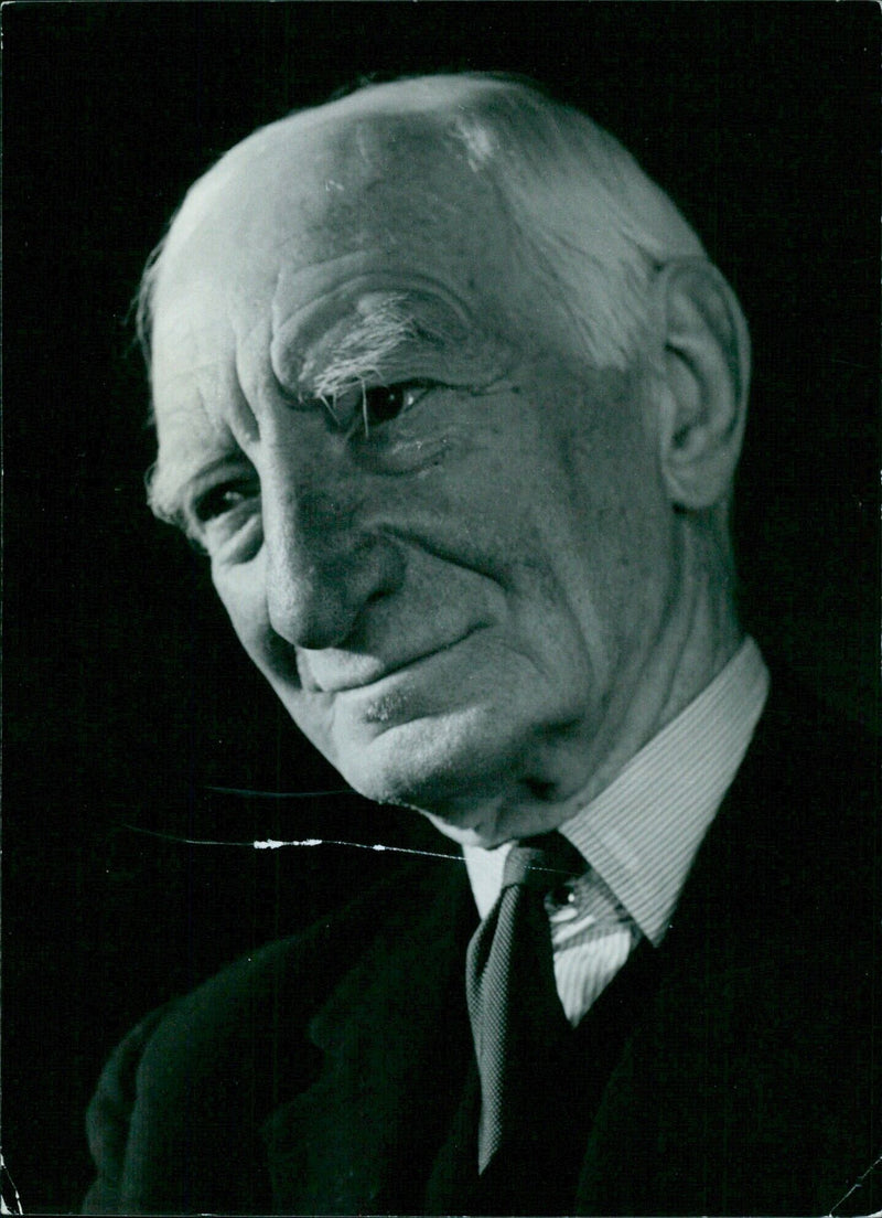 LORD BEVERIDGE Study by JANE BOWN - Vintage Photograph