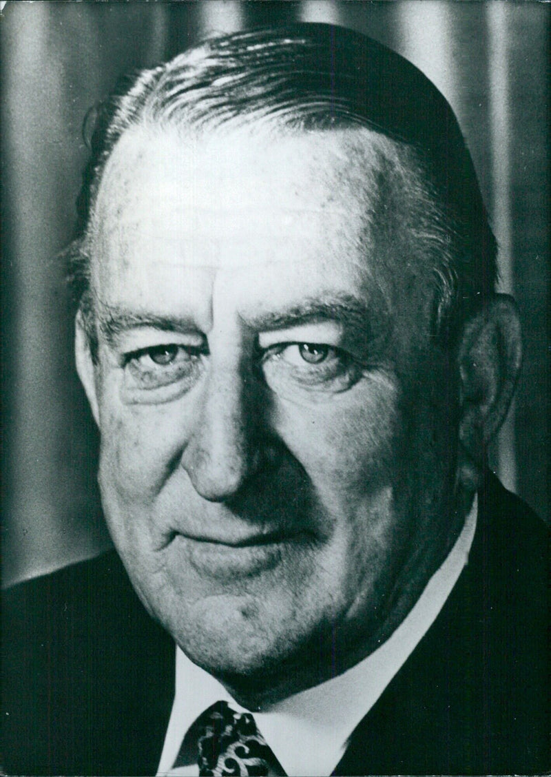 P.B. ALLEN, Minister of Works and National Member of Parliament for Bay of Plenty - Vintage Photograph