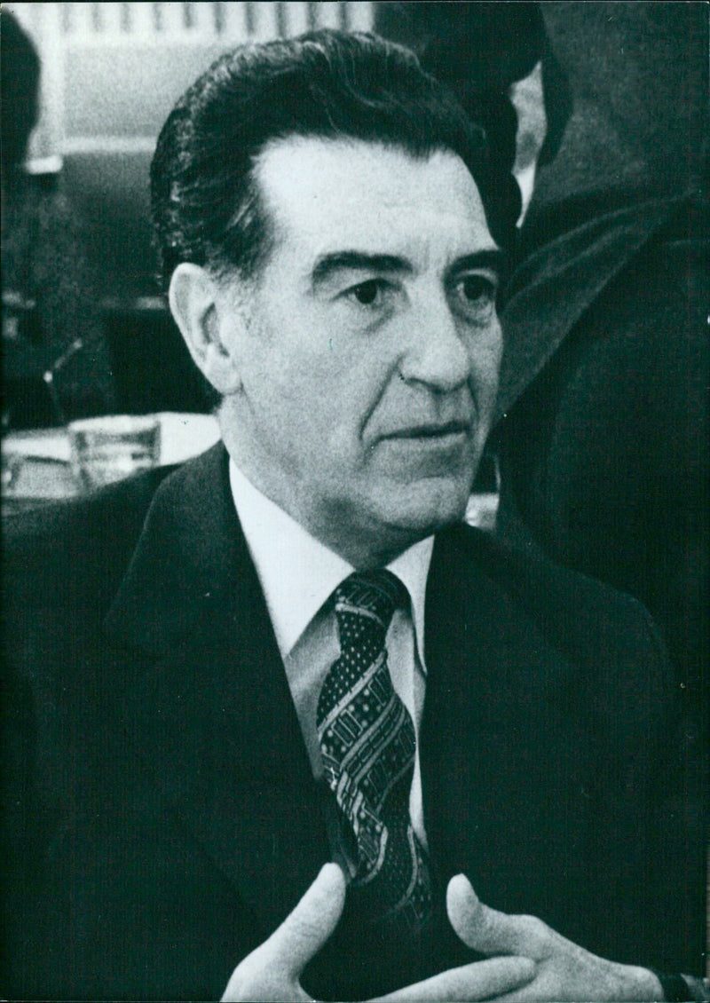 French Politician Christian Beullac - Vintage Photograph