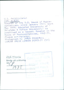 U.S. CARL ALBERT, Speaker of the U.S. House of Representatives - Vintage Photograph