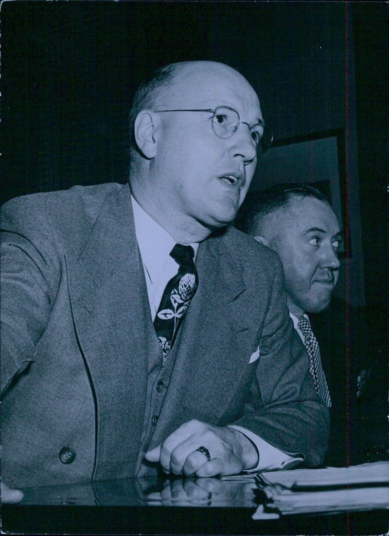 Charles F. Brannan, U.S. Secretary of Agriculture - Vintage Photograph