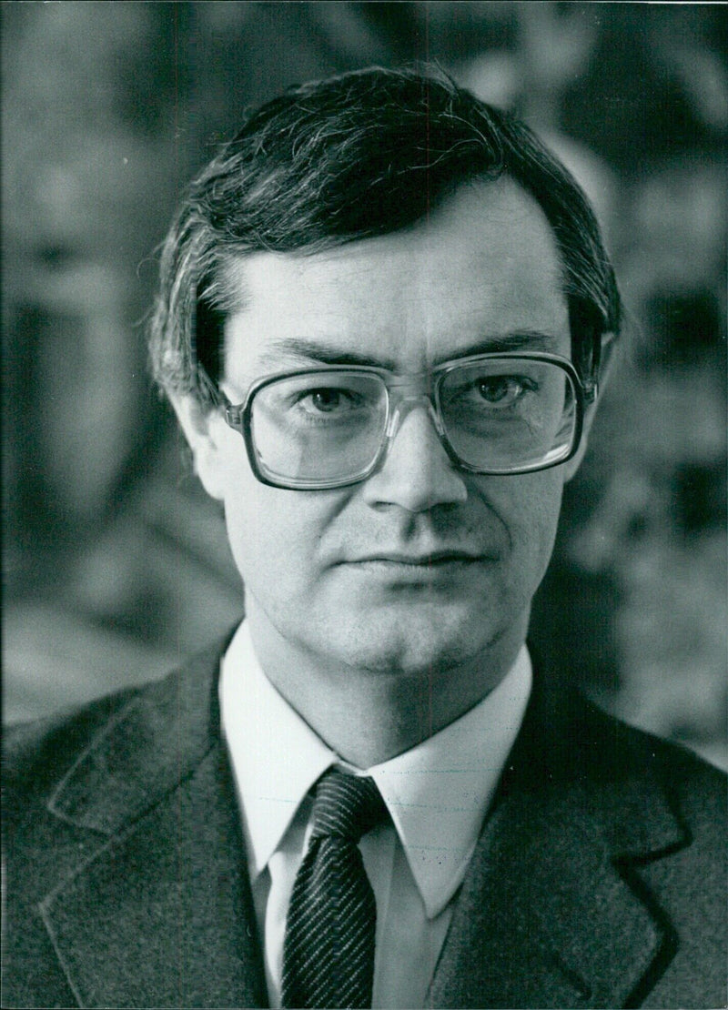 Jean-Louis Bianco, Secretary-General of the Elysée Palace - Vintage Photograph