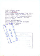 CARL B. ALBERT, Democratic Congressman from Oklahoma - Vintage Photograph