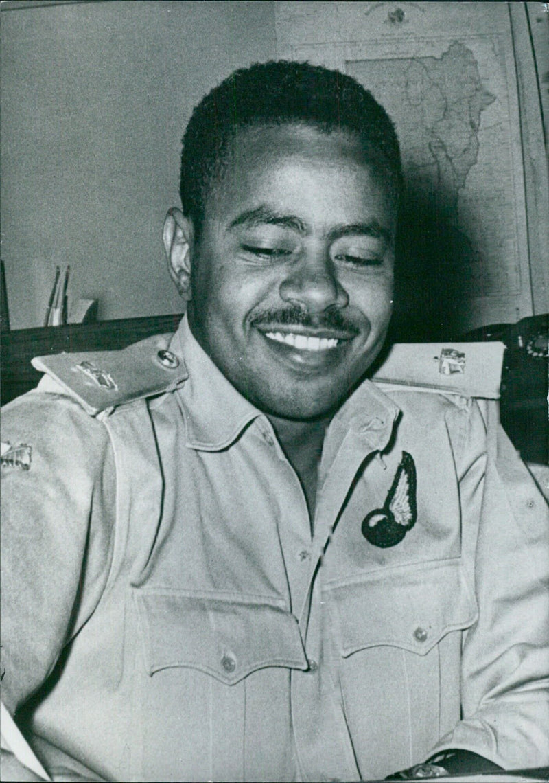 Sudanese Coup Leader Abdin Mohamed Ahmad - Vintage Photograph