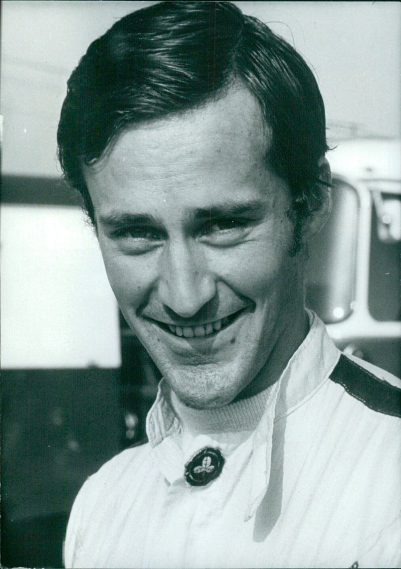 British Racing Drivers: MIKE BEUTTLER - Vintage Photograph