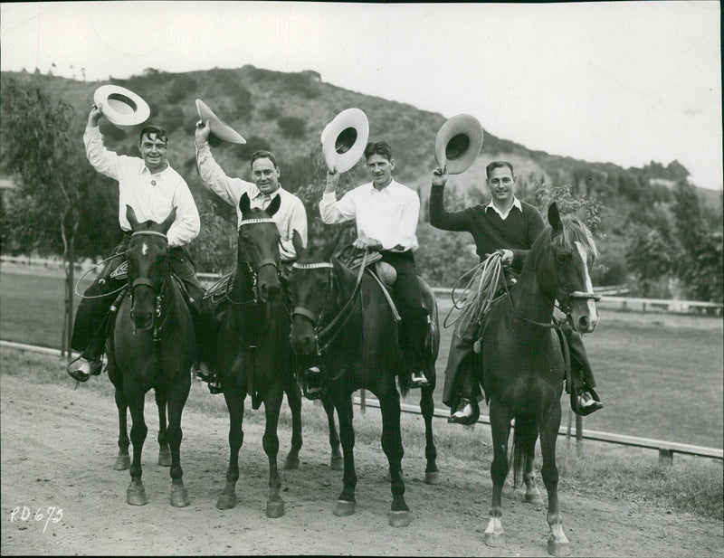 The Four Horsemen Ride Again - Vintage Photograph