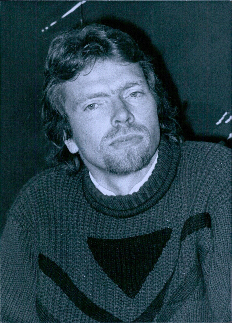 Richard Branson, British Businessman - Vintage Photograph