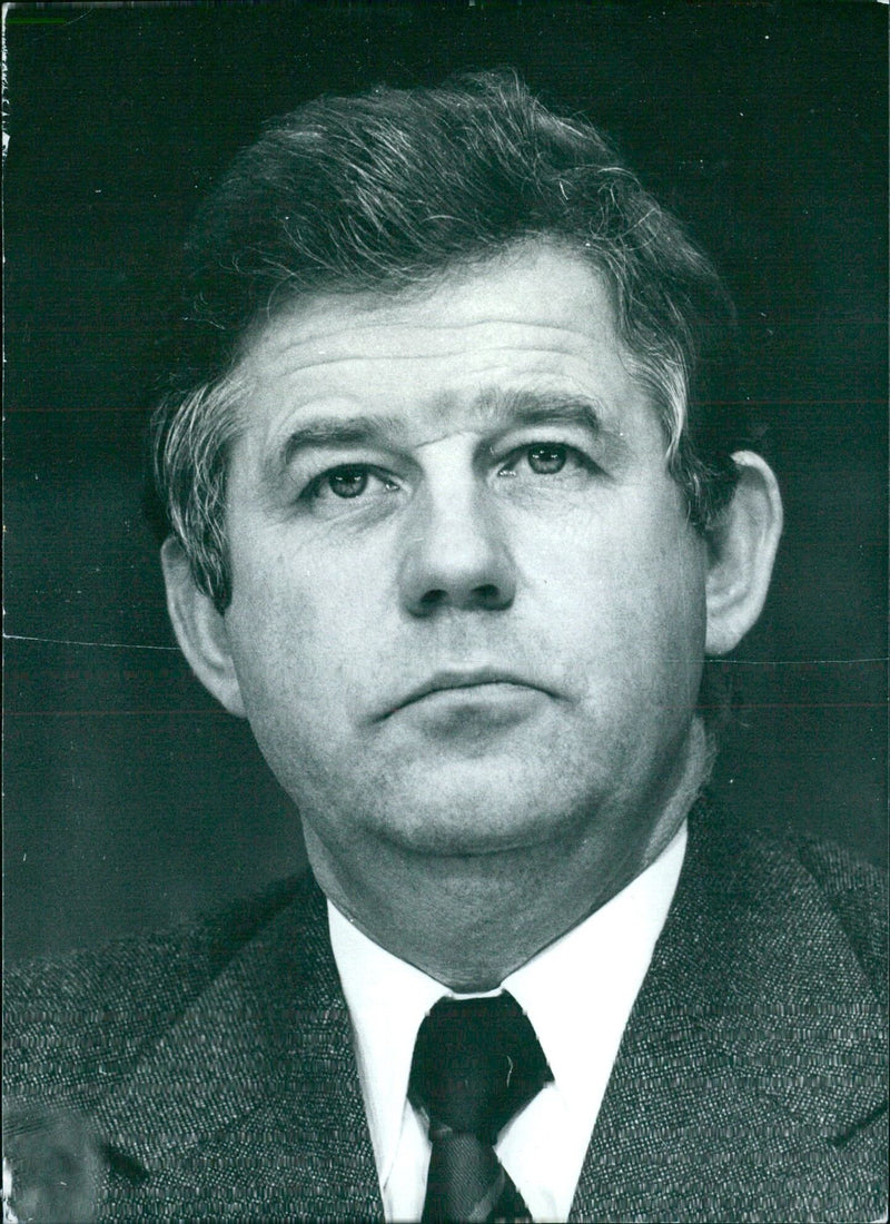 Prof. Kurt H. Biedenkopf, General Secretary of the Opposition CDU (Christian Democrats) - Vintage Photograph