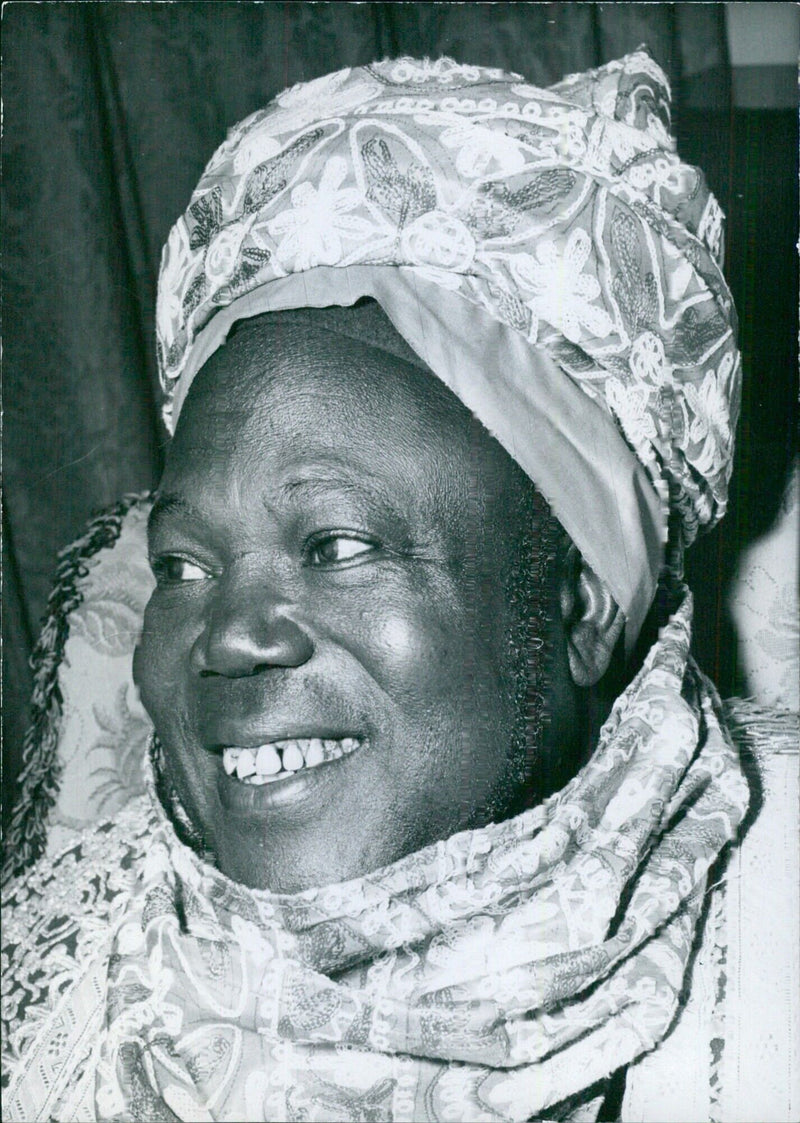 Nigerian Politicians: SIR ALHAJI AHMADIL SARDAUNA OF SOKOTO Premier of Northern Nigeria - Vintage Photograph