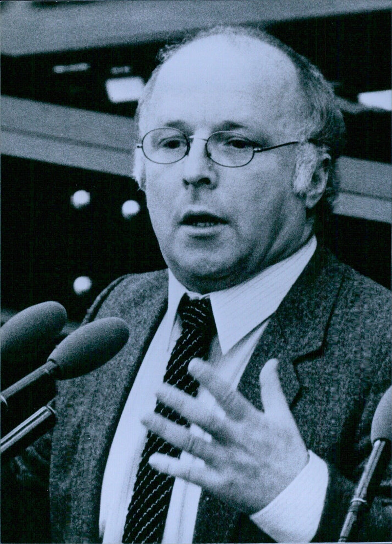 Norbert Blüm, Chairman of the Social Committee of the Union of Christian Democrats (CDU) - Vintage Photograph