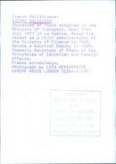 French Politician Pierre Billococq - Vintage Photograph