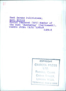 Bi West German Politicians; KARL BIELIG Social Democrat (SPD) Member of the Bonn Bundestag (Parliament). - Vintage Photograph