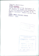 Yugoslav Politicians: DJEMAL BIJEDIC - Vintage Photograph