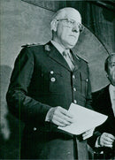 President Reynaldo Bignone - Vintage Photograph