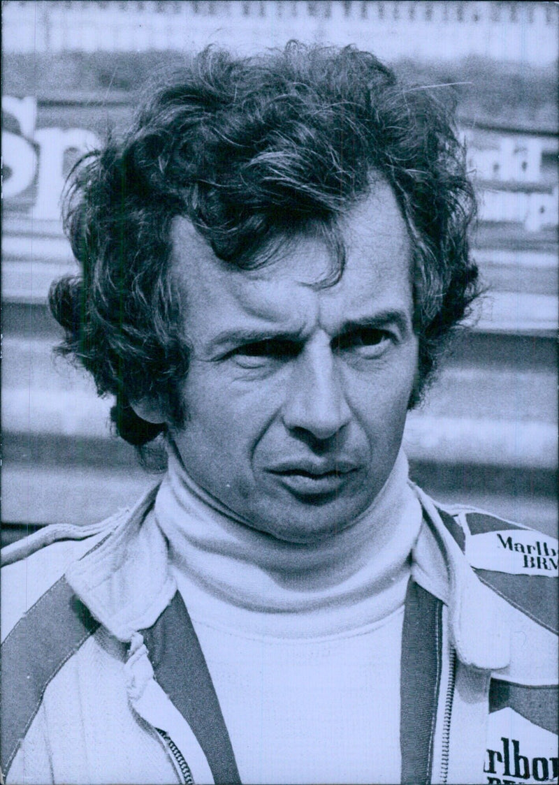 French Racing Driver Jean-Pierre Beltoise - Vintage Photograph