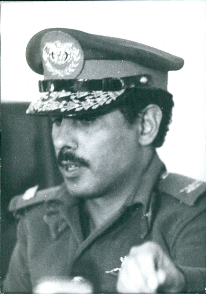 Yemeni Politician Major Abdulla El-Alem - Vintage Photograph