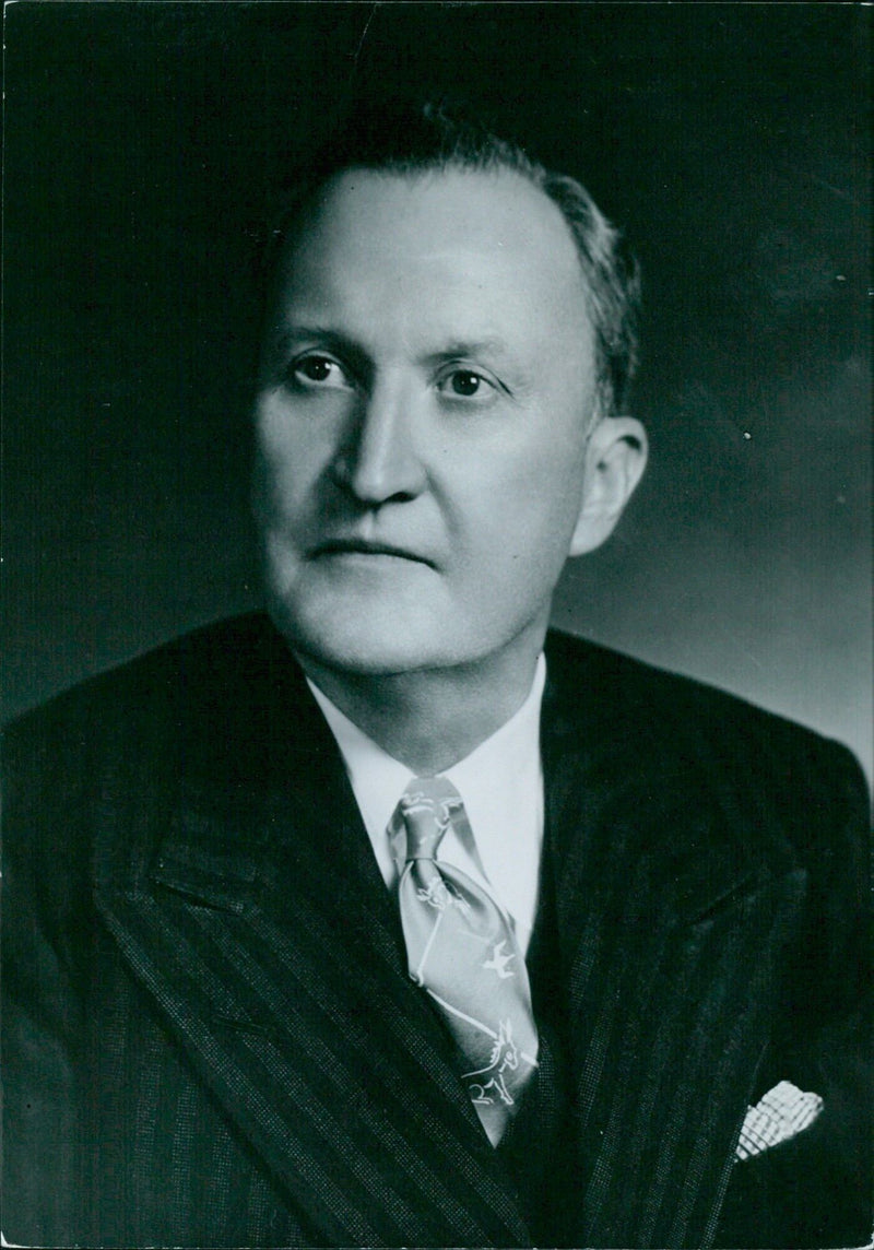 SENATOR WILLIAM BENTON - Vintage Photograph