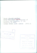 Pedro Gerardo Beltran, Prime Minister and Minister of Finance and Commerce of the Republic of Peru - Vintage Photograph