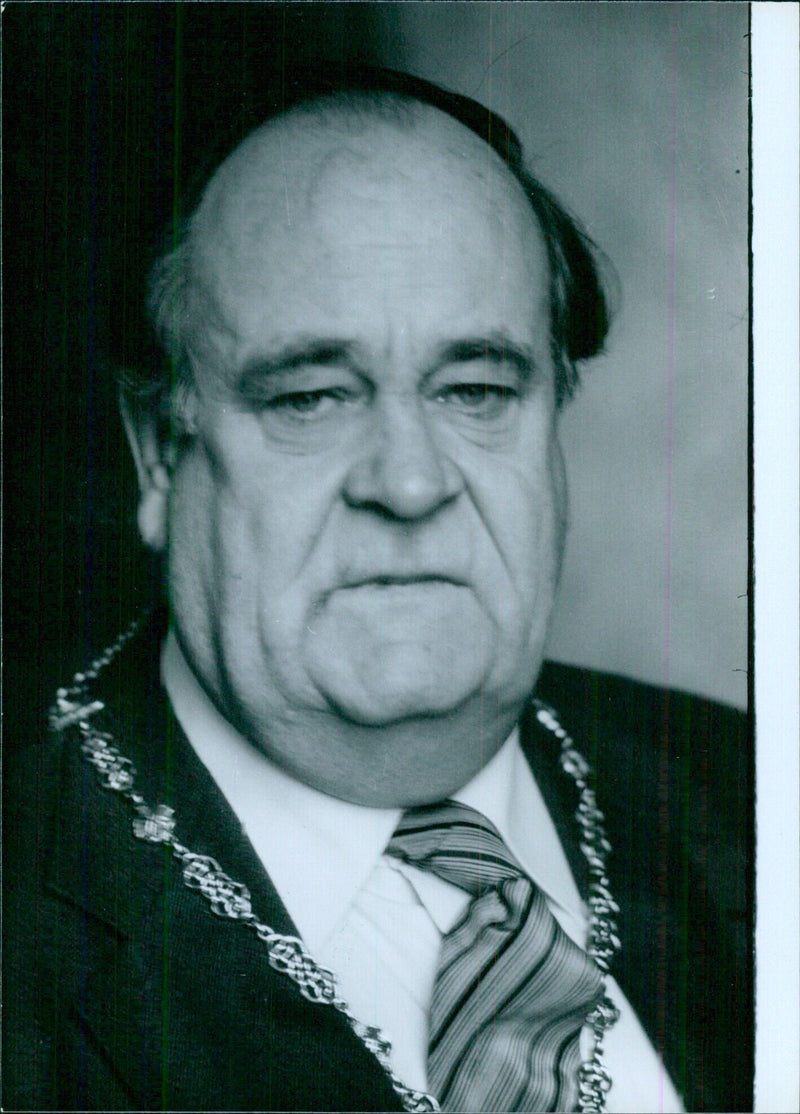 Paddy Belton, Mayor of Dublin - Vintage Photograph