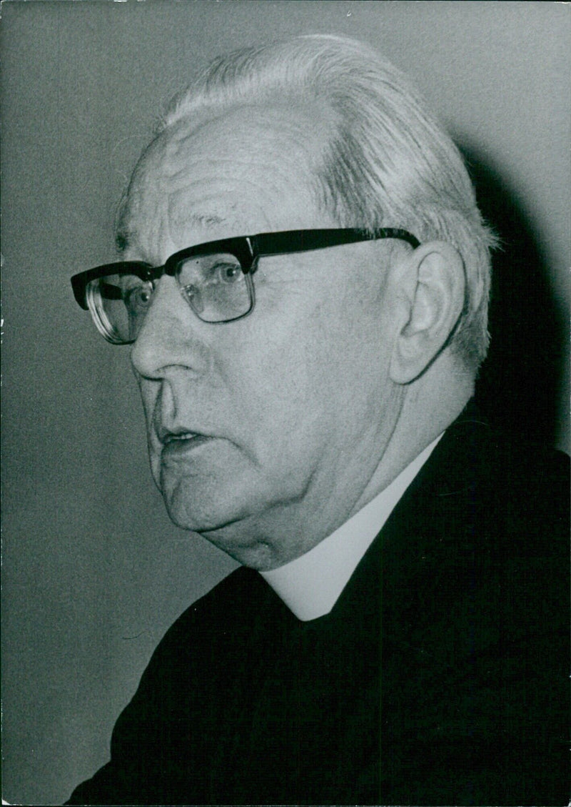 Cardinal Alfrink, Archbishop of Utrecht - Vintage Photograph