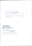 Turkish Politicians; ISMAIL HAKKI BIRLER Minister of State - Vintage Photograph