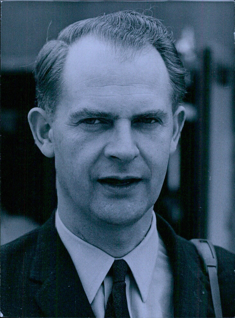 Terry Beckett, Director of the Car Division of Ford of Britain Ltd. - Vintage Photograph