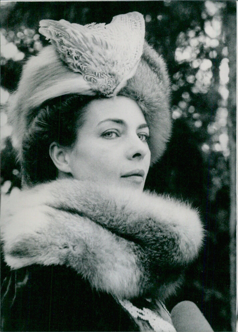 Gudrun Landgrebe in new film based on the life of Colonel Alfred Redl - Vintage Photograph