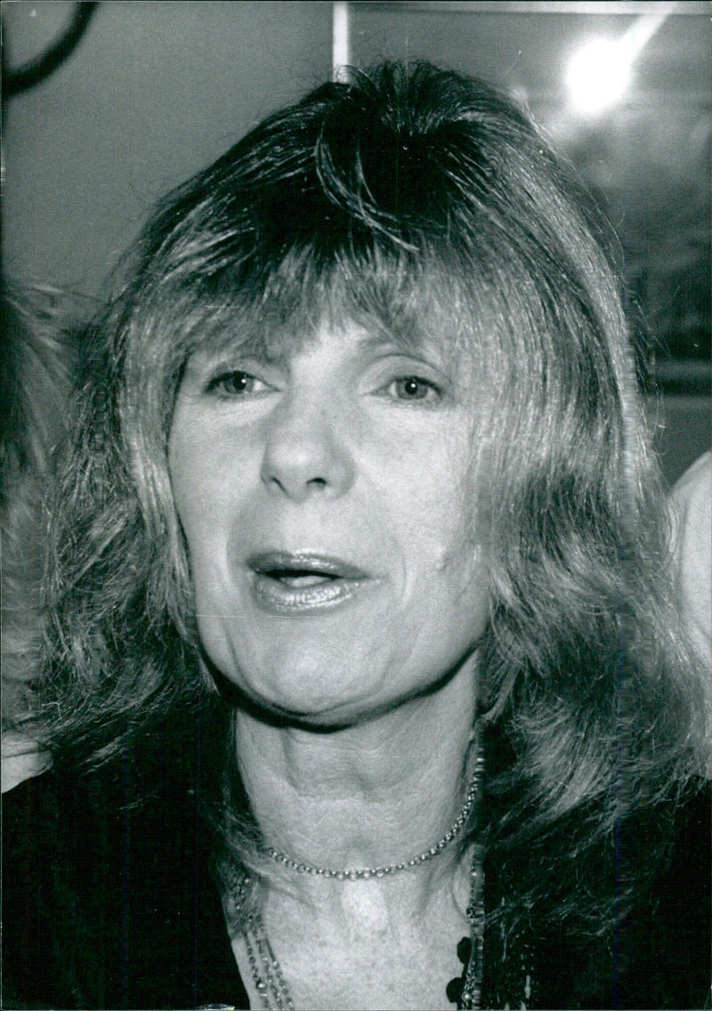 British TV comedy scriptwriter Carla Lane - Vintage Photograph