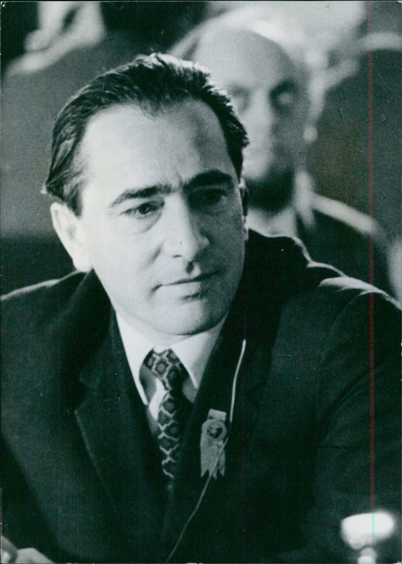 Hungarian Politician MIKLOS OVARI - Vintage Photograph