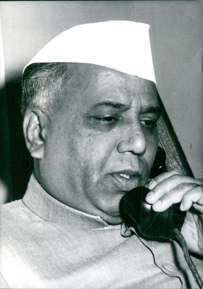 Indian Politician Yeshwantrao Balwantrao Chavan - Vintage Photograph