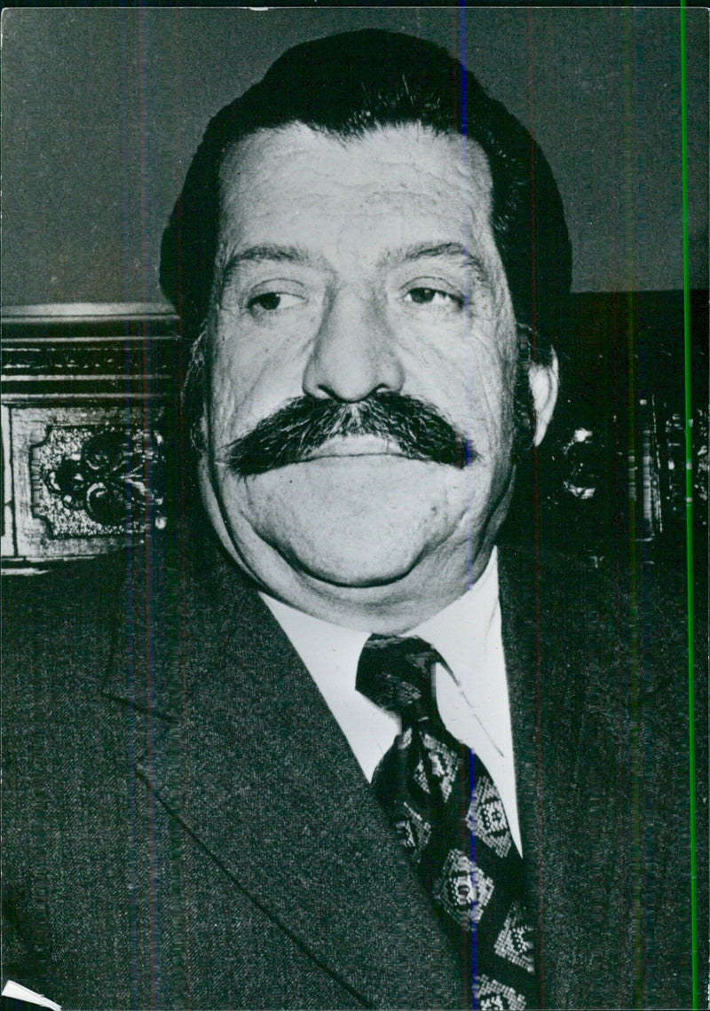 Ecuadorian Politicians: ALEJANDRO RUBIO CHAUVIN Minister of Industry, Foreign Trade and Commerce. - Vintage Photograph