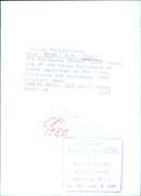 Turkish Politicians: Prof. MEHMET NIMET OZDAS OPS - Vintage Photograph