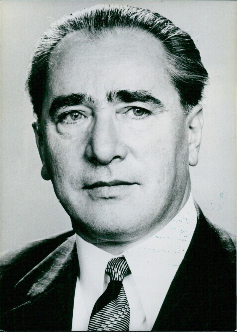 Hungarian Politician Miklos Ovari - Vintage Photograph