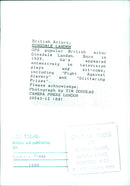 British Actor Dinsdale Landen - Vintage Photograph