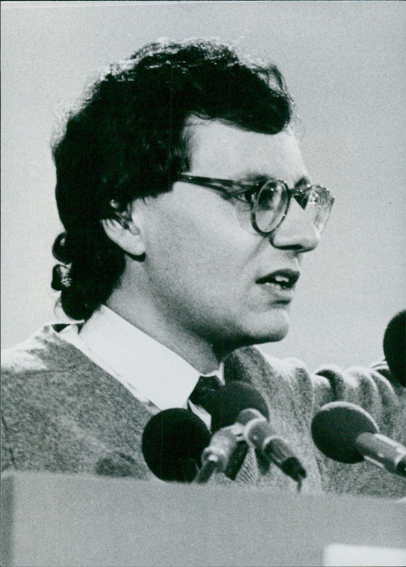 Hans-Joachim Otto, Chairman of the Young Liberals in West Germany - Vintage Photograph