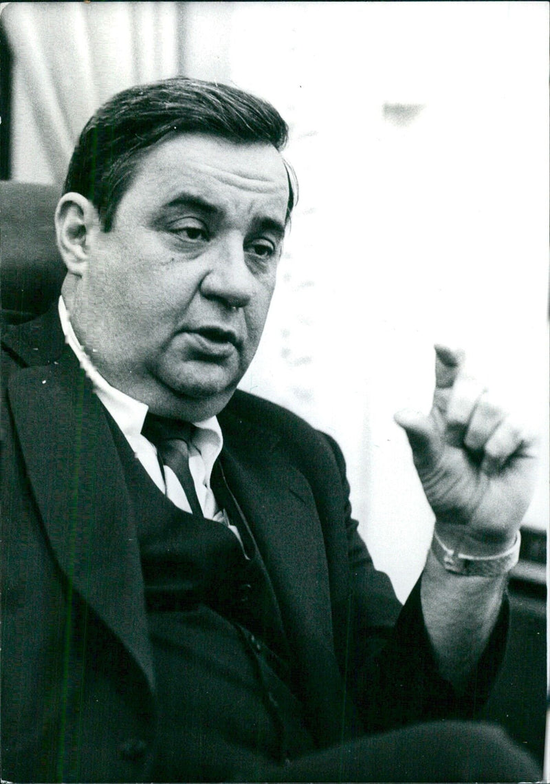 BERT LANCE, Director of the Office of Management and Budget - Vintage Photograph