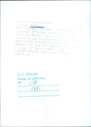 French Politicians: Claude Cheysson - Vintage Photograph