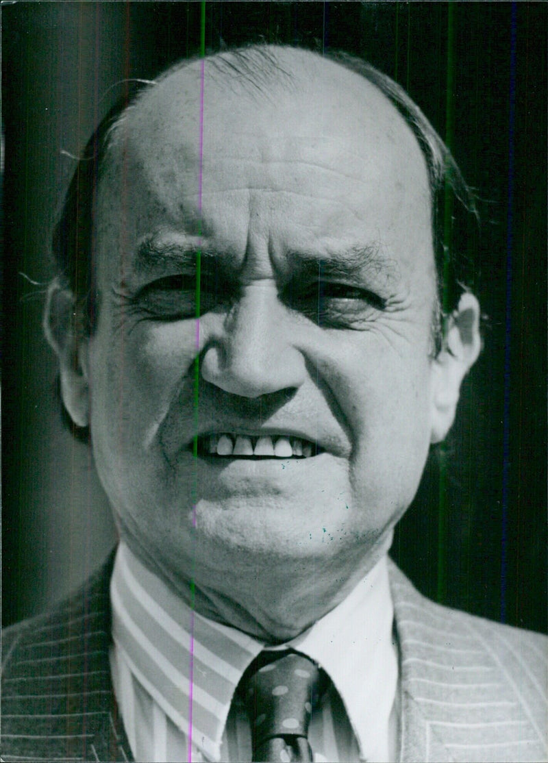 French Politicians: Claude Cheysson - Vintage Photograph