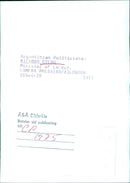 Argentinian Politicians RICARDO OTERO Minister of Labour - Vintage Photograph