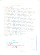 Austrian Politician Erwin Lanc - Vintage Photograph