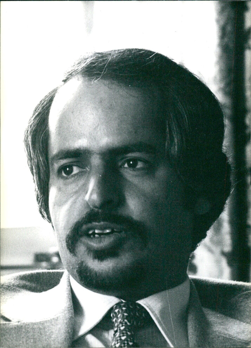 Sayyid Mana Saeed al-Otaiba, President of OPEC and Minister of Petroleum and Natural Resources of the United Arab Emirates - Vintage Photograph