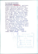 British Politician Christopher Chataway - Vintage Photograph