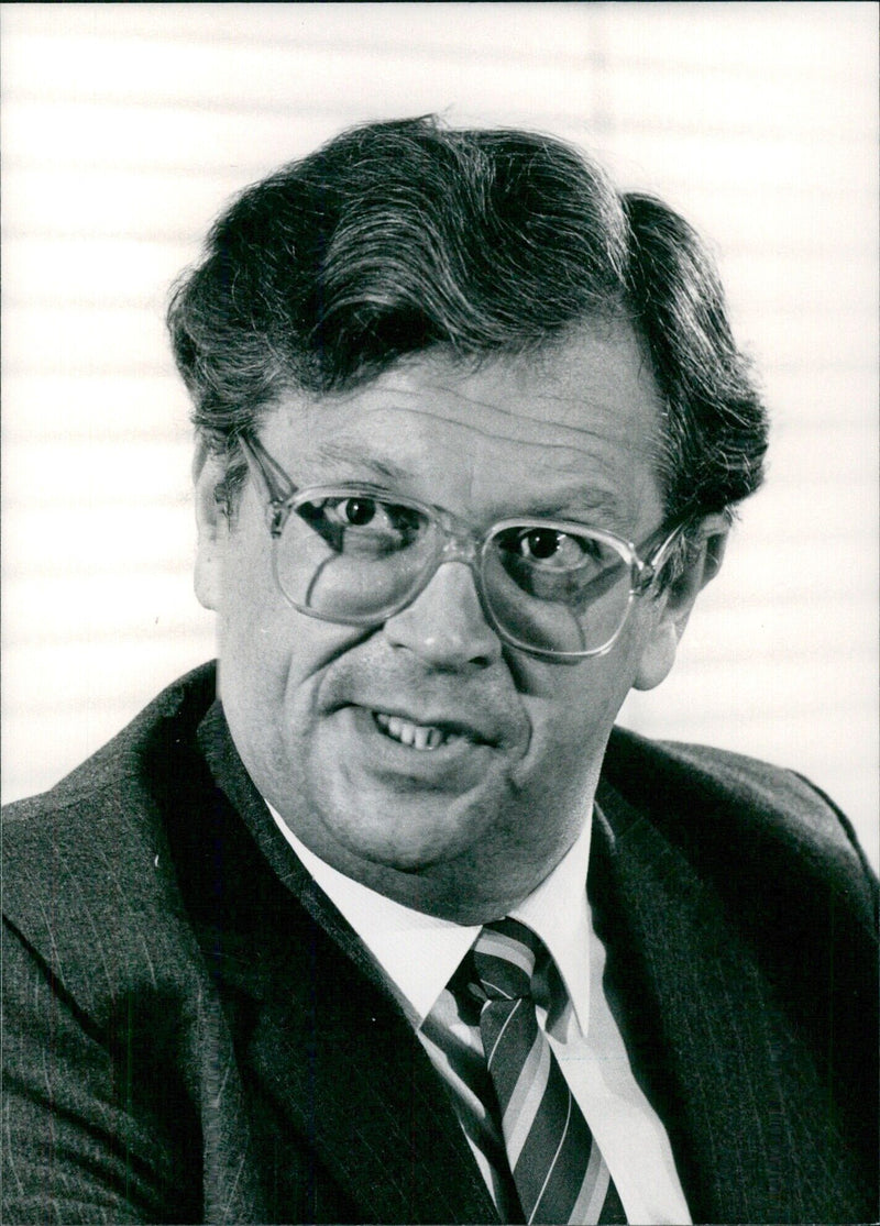 David Lange, Prime Minister of New Zealand - Vintage Photograph