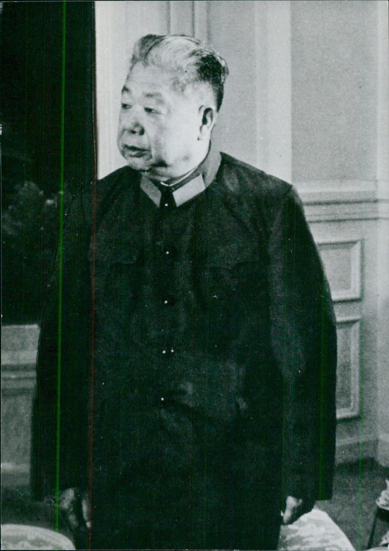 CHEN HSI-LIEN, Chinese Army Officer and Vice-Premier - Vintage Photograph