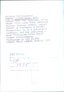 British Politician Robert Kilroy-Silk, M.P. - Vintage Photograph