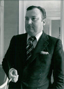 French Aviation Executives: BERNARD LATHIERE OPS - Vintage Photograph