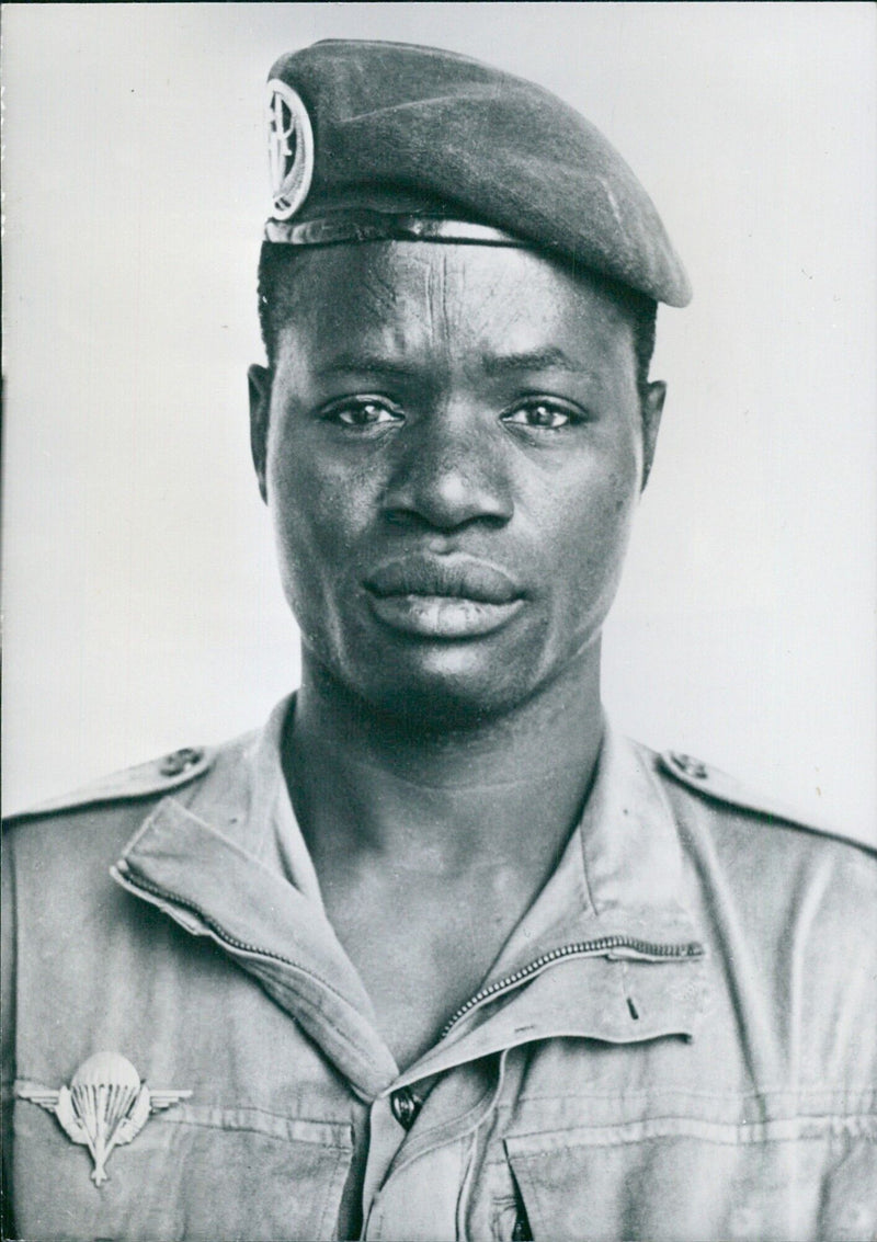 Capt. GOUARA LASSOU OPS - Vintage Photograph