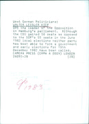 Walter Leisler Kiep, leader of the Opposition in Hamburg's parliament - Vintage Photograph